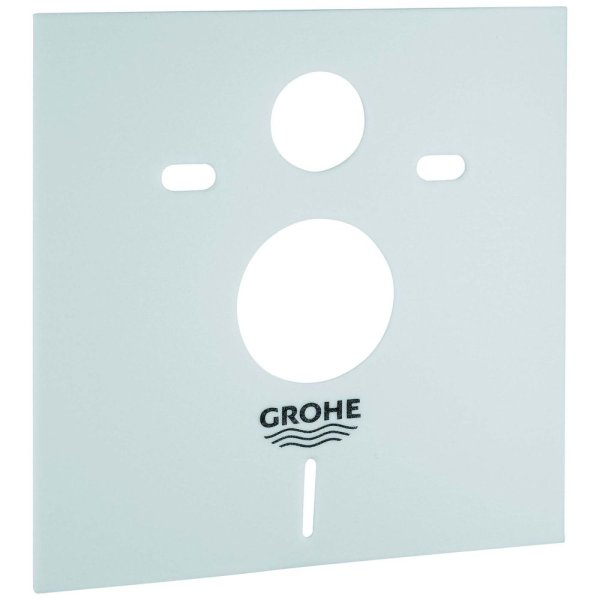 GROHE WC-Schallschutz-Set Schallschutzmatte und 2 Gummihülsen