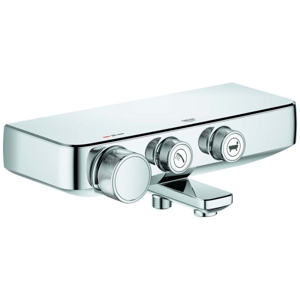 GROHE Wannen-Thermostat Grohtherm Smartcontrol 1/2&quot;, Wandmontage, chrom